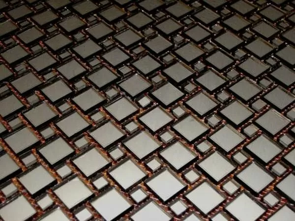 Мозаика DD20 Мозаика зеркальная на сетке (2x2+1x1) 30.9x30.9
