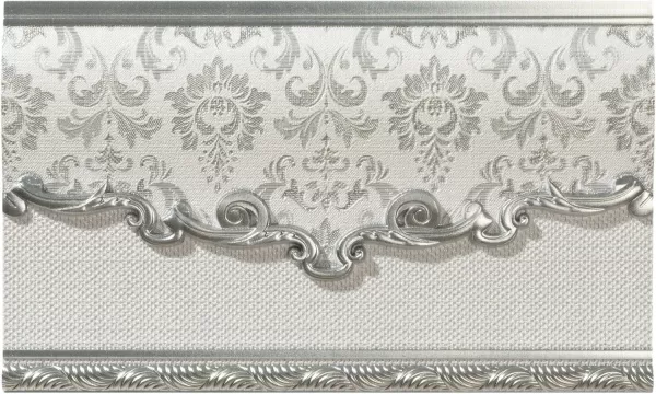 Плитка Zocalo Poem Plata-Perla 15x25