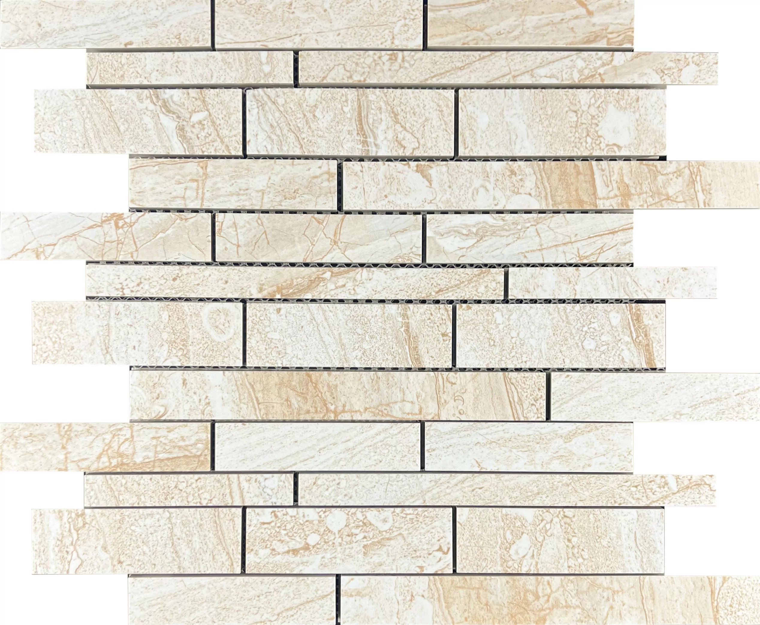 Мозаика Mosaic Daina Beige Brick bone mix 300x360