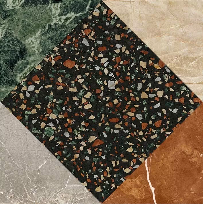 Керамогранит PF60005897 Play Marble Black 20x20