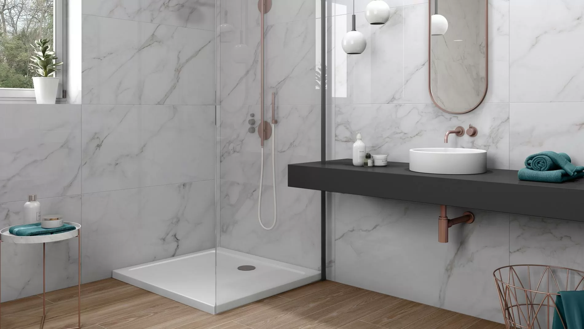 Керамогранит TRESANA BLANCO (compacglass) Rect. 60x60