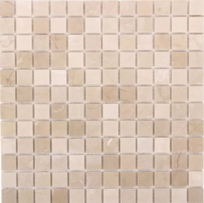 Мозаика DAO-633-23-4 Cream Marfil камень 2,3х2,3 30х30