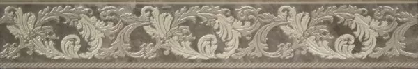 Керамогранит 240886 Marble FASCIA 10 BAROCCHINA GRIGIO 9,6x58,5