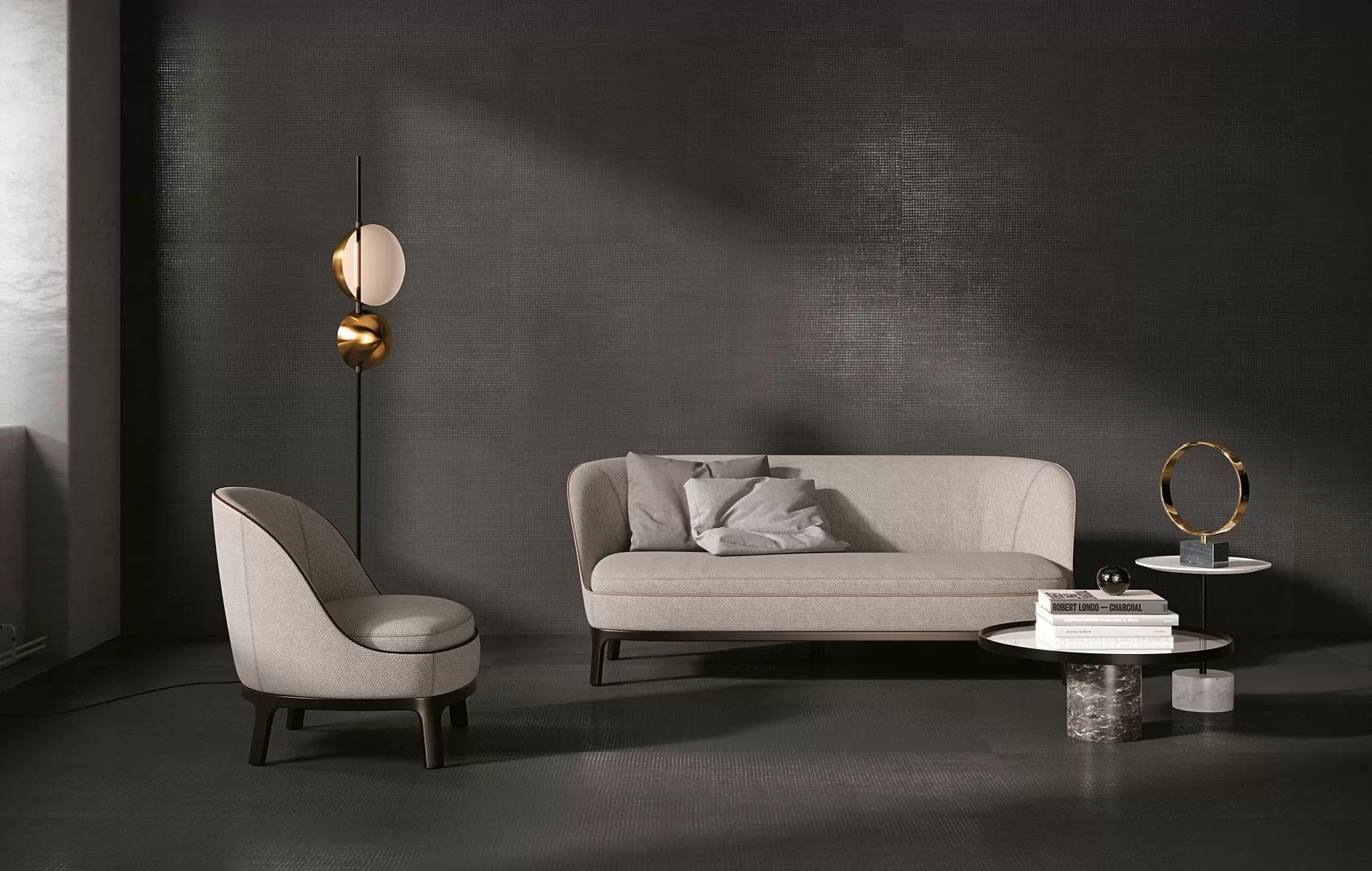 Керамогранит fQQW Rooy Dark Matt 40x80