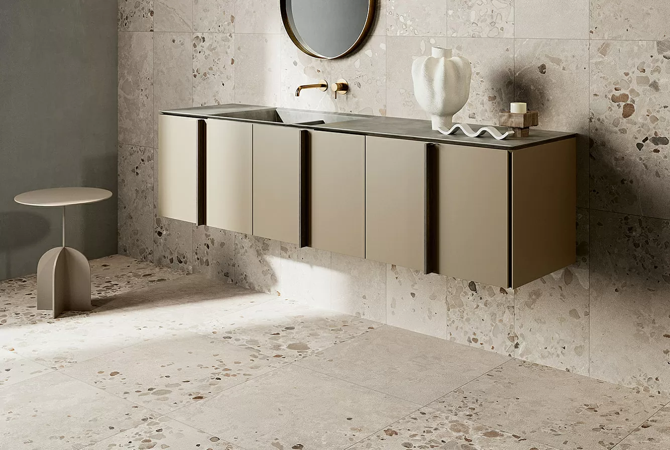 Керамогранит 0SC903R I Cocci Siciliani Grigio Nat Rett 90x90