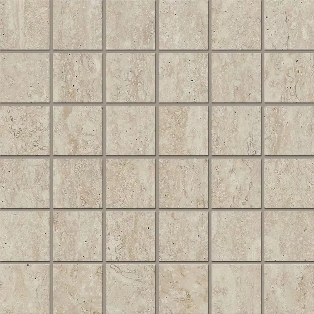 Мозаика Мозаика RE02 Stride Light Beige Неполированный (5х5) 30x30