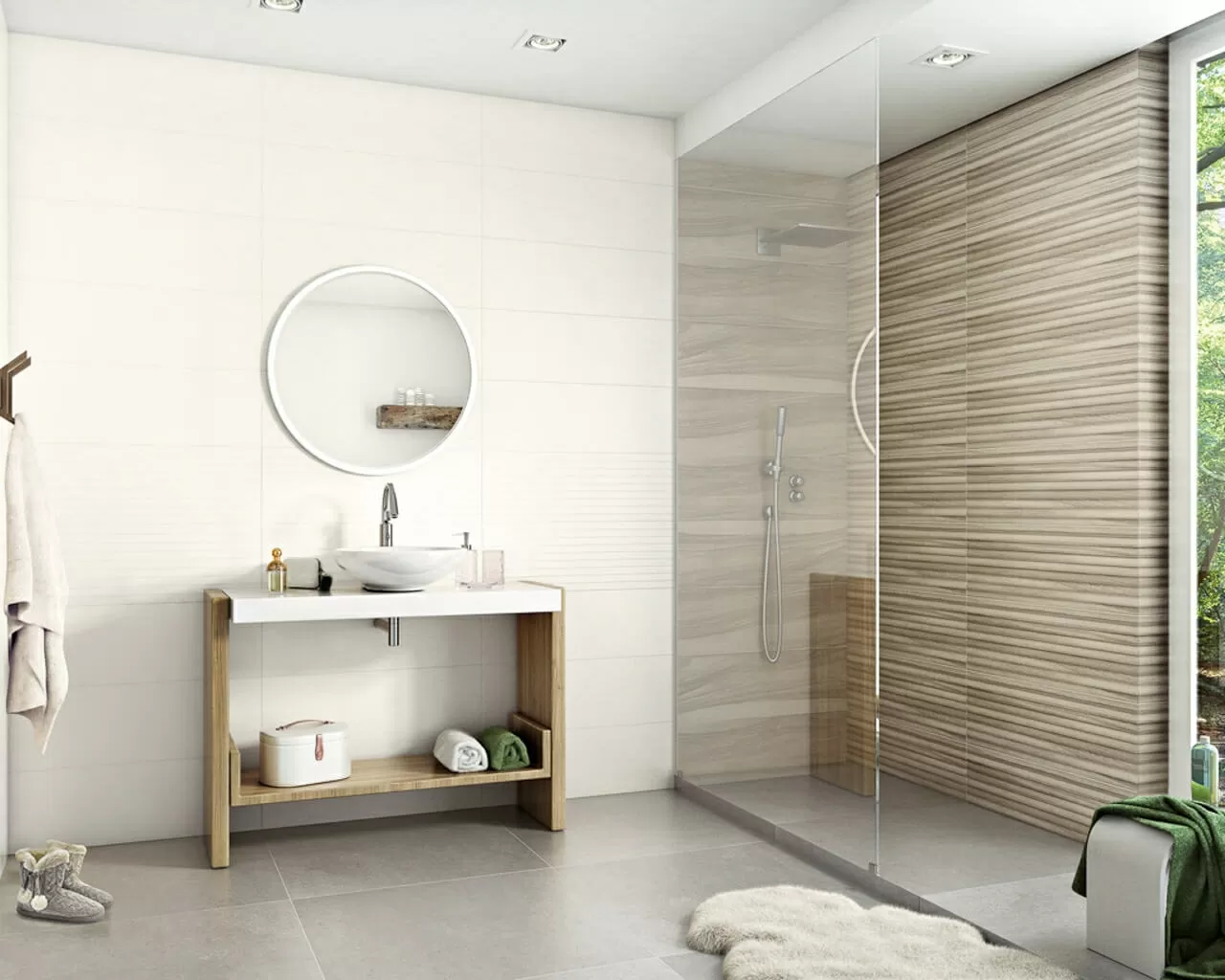 Плитка Daikiri Grys Wood 25х75