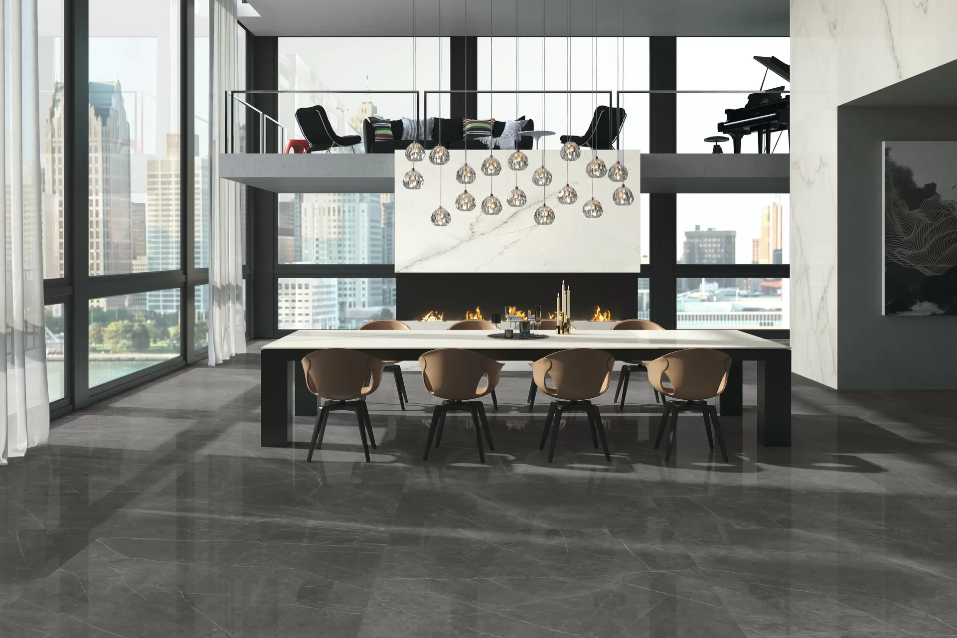 Керамогранит P315652MF6 Marmi Crema Avorio Naturale 150x300