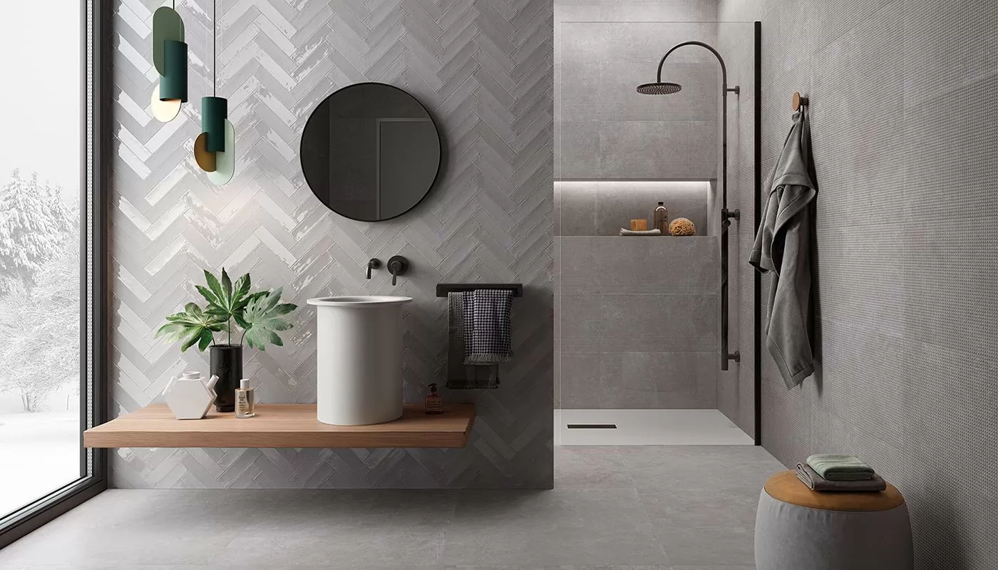 Мозаика EHWP Totalook Mosaico Sequenza Bianco Naturale 30x30