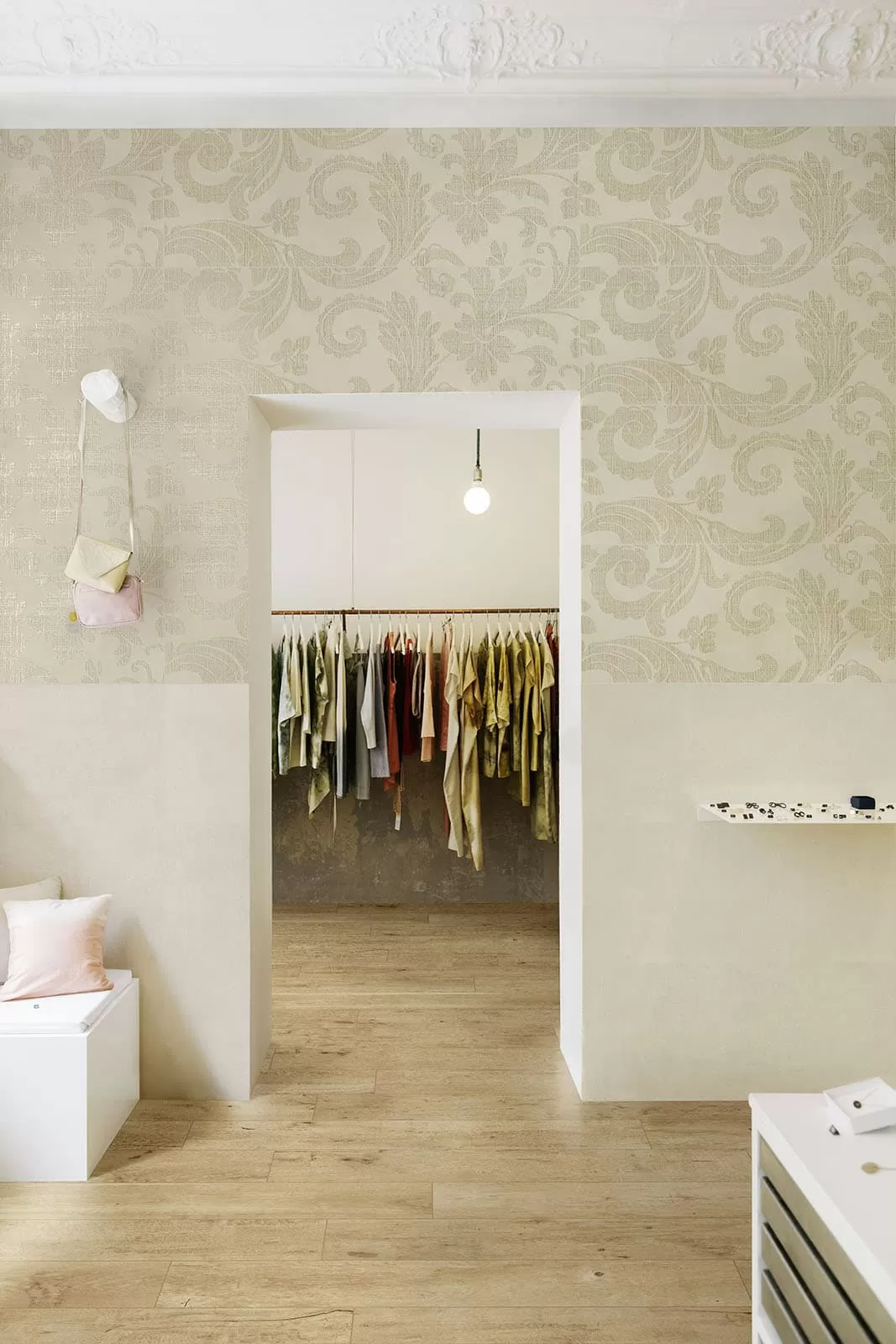 Плитка ME1K Fabric Decoro Canvas Linen rett. 40х120