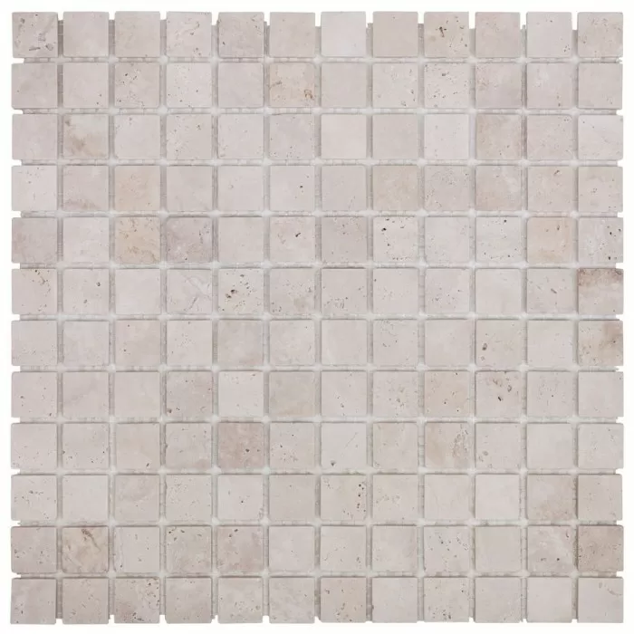 Мозаика DAO-532-23-4 Travertine 2.3х2.3 30х30