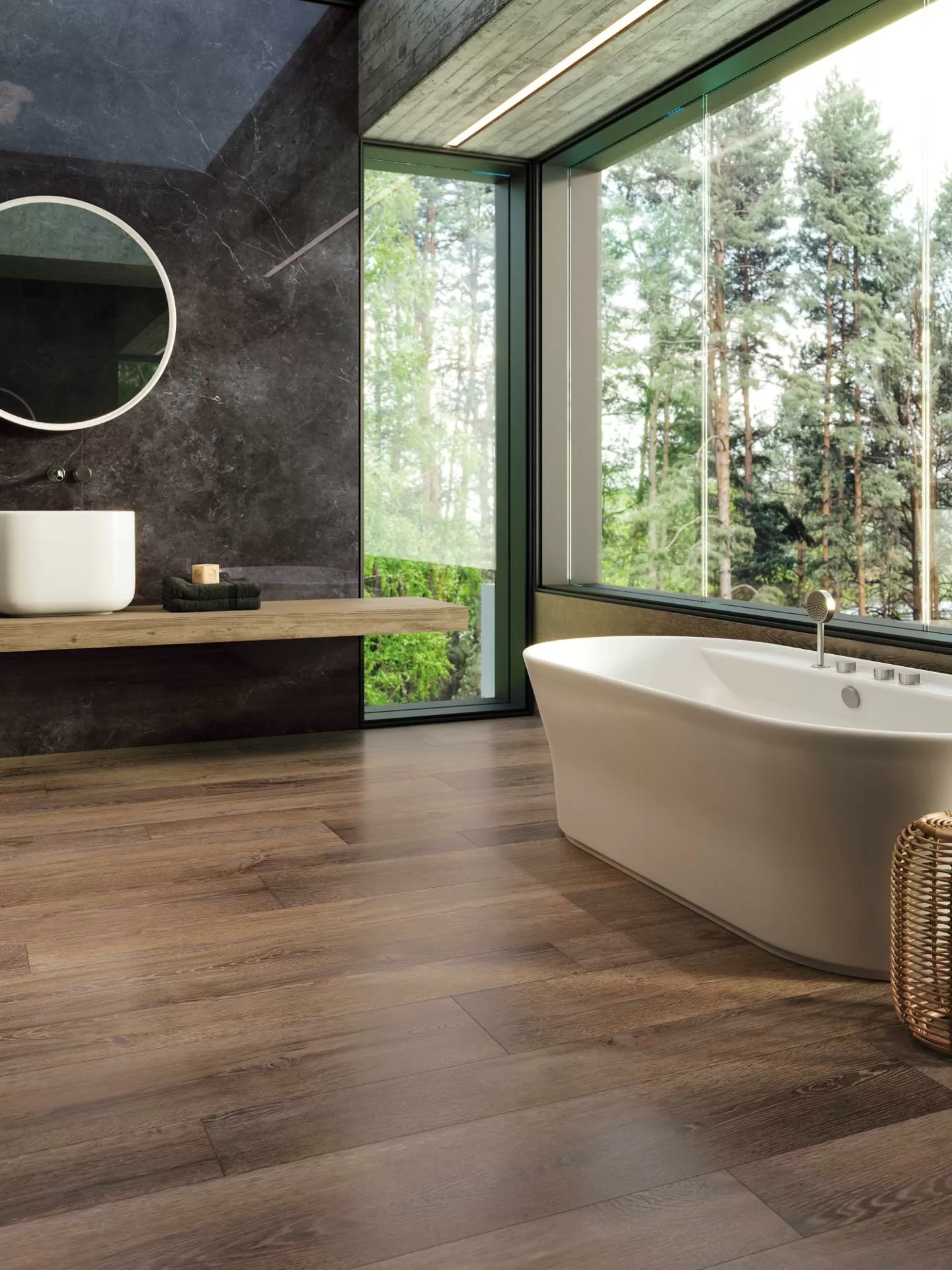 Керамогранит 100347944 Bruselas Walnut 29.4х180