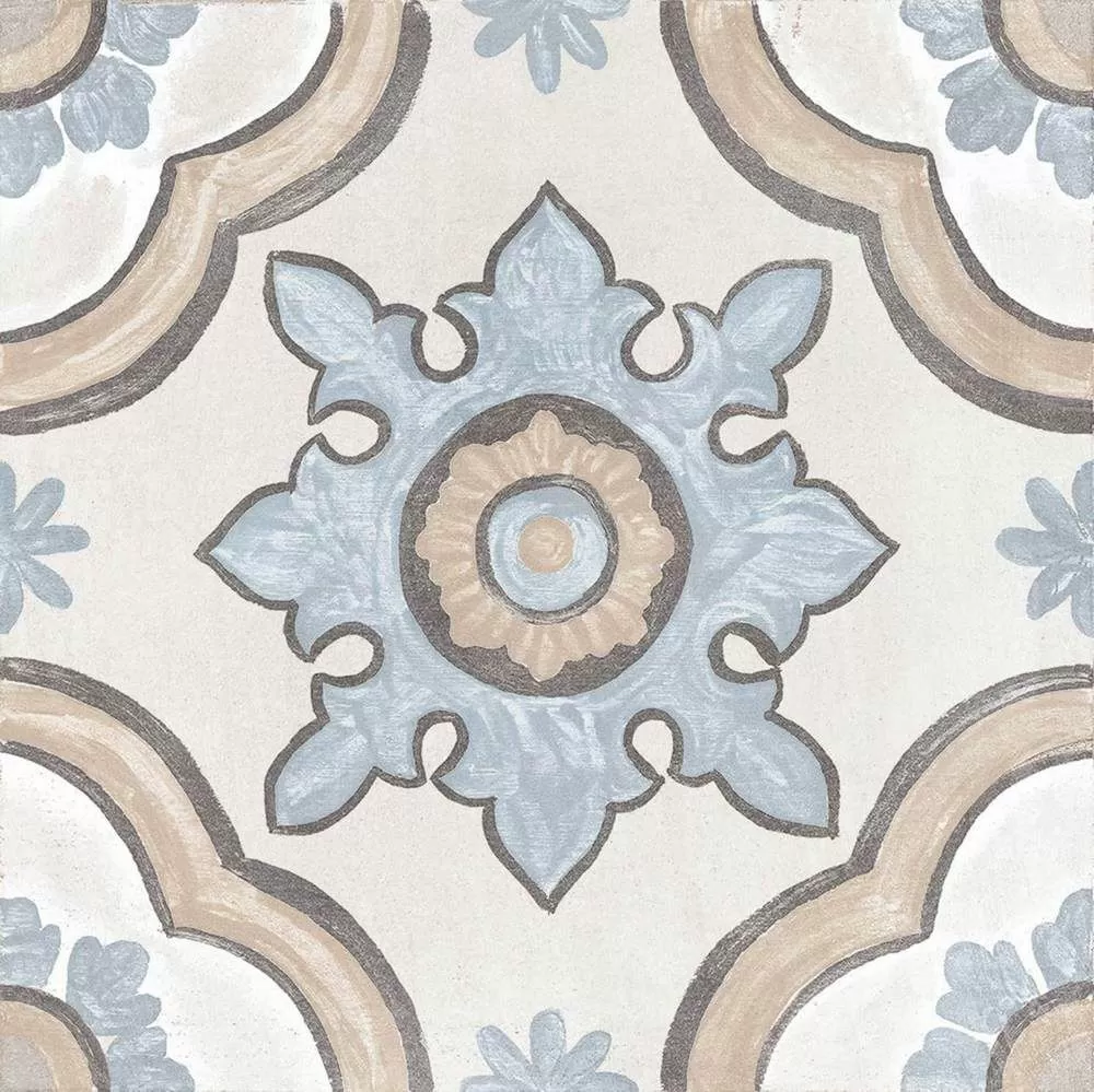 Керамогранит ADOBE Basma Decor Ivory Mate 20x20