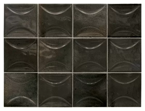 Плитка 30022 Arco Black Ash 10х10