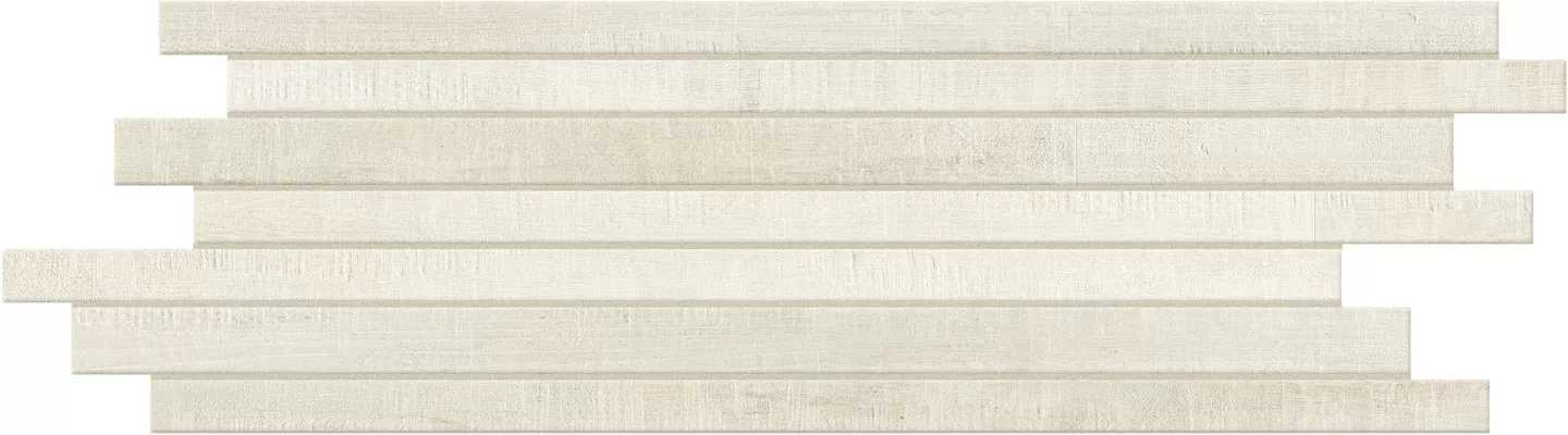 Мозаика 742060 Wooden White Modulo Sfalsato Nat 20x60
