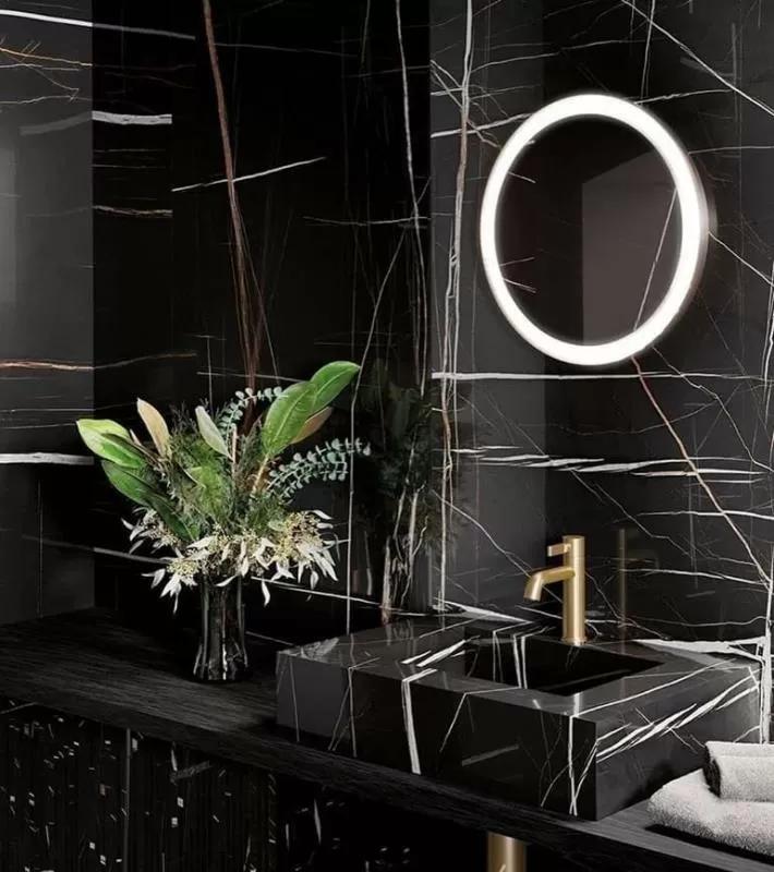 Керамогранит Kristal Nox White Parlak Nano Rectified 120x240