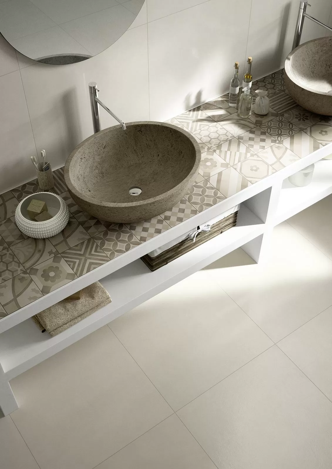 Керамогранит MM58 Block Grey Rett 90x90
