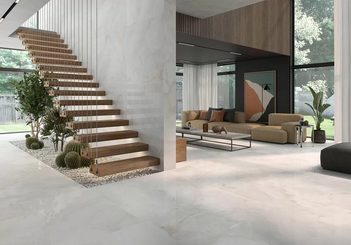 Керамогранит Oni White Super Polished 60x120