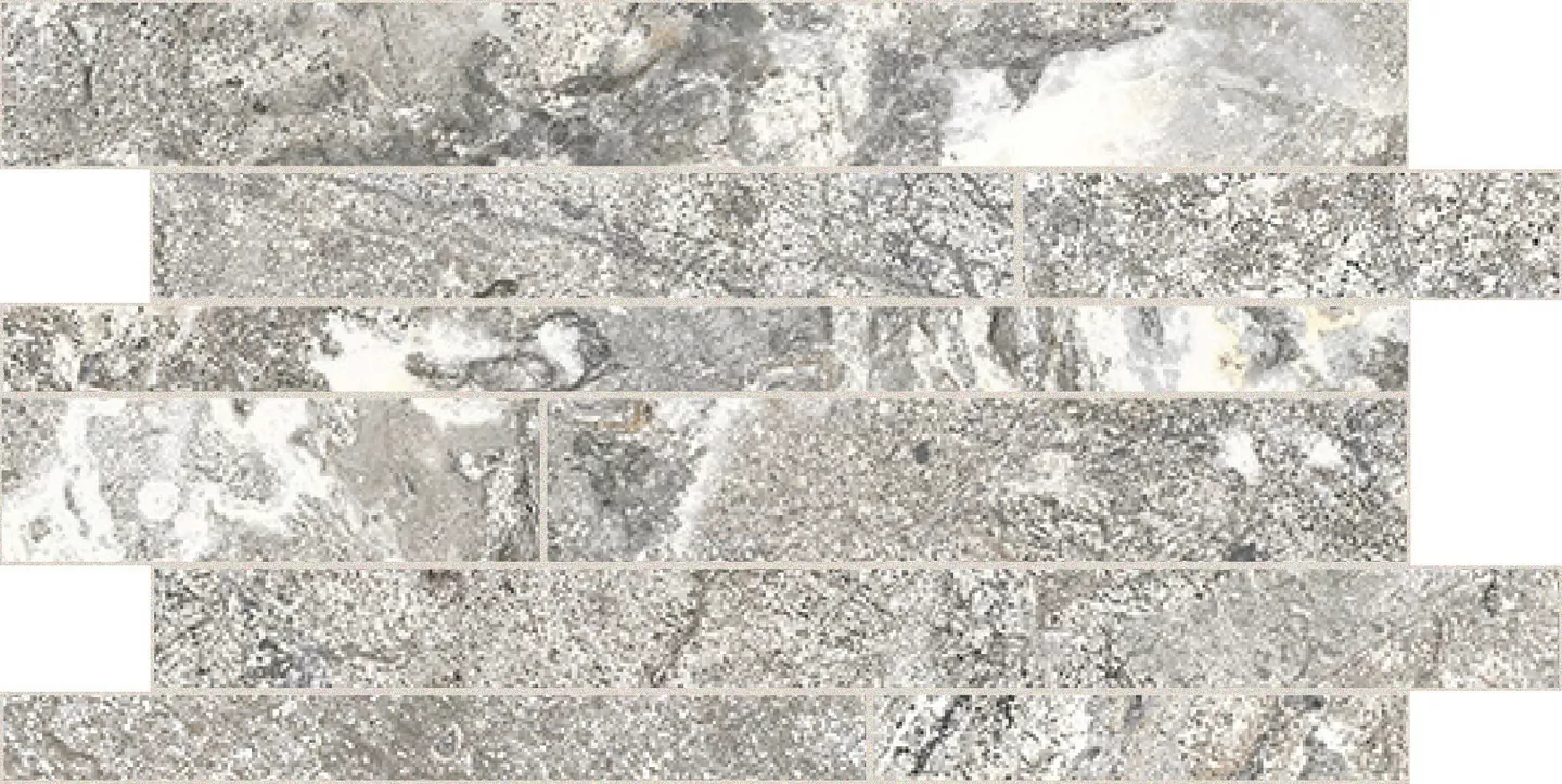 Мозаика 767678 Onyx&More White Porphyry STR Modulo Listello SF 30x60