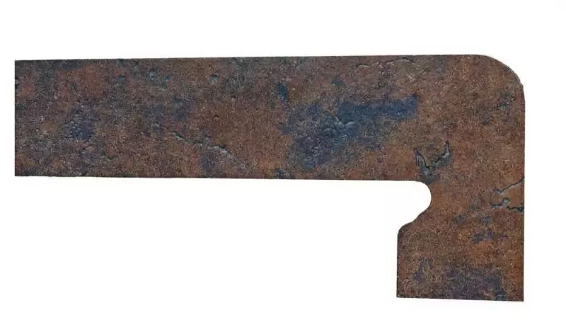 Клинкерная плитка Zanguin METALICA CHERRY DERECHA правый 39.5x17.5