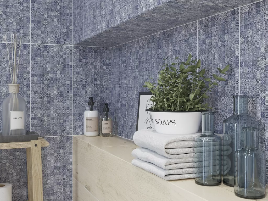 Плитка HAG451D Hammam рельеф многоцветный 20x44