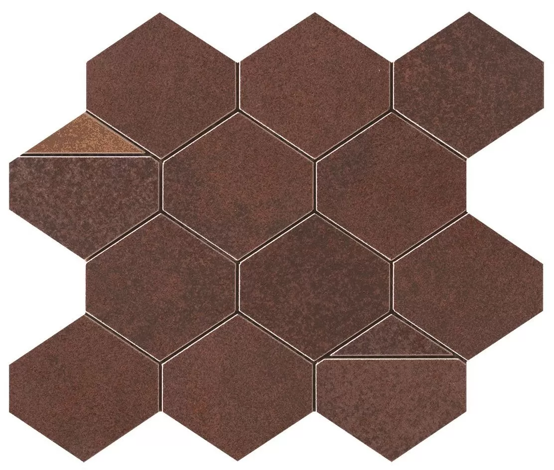 Мозаика 9BNC Blaze Corten Mosaico Nest 29.4x25.8