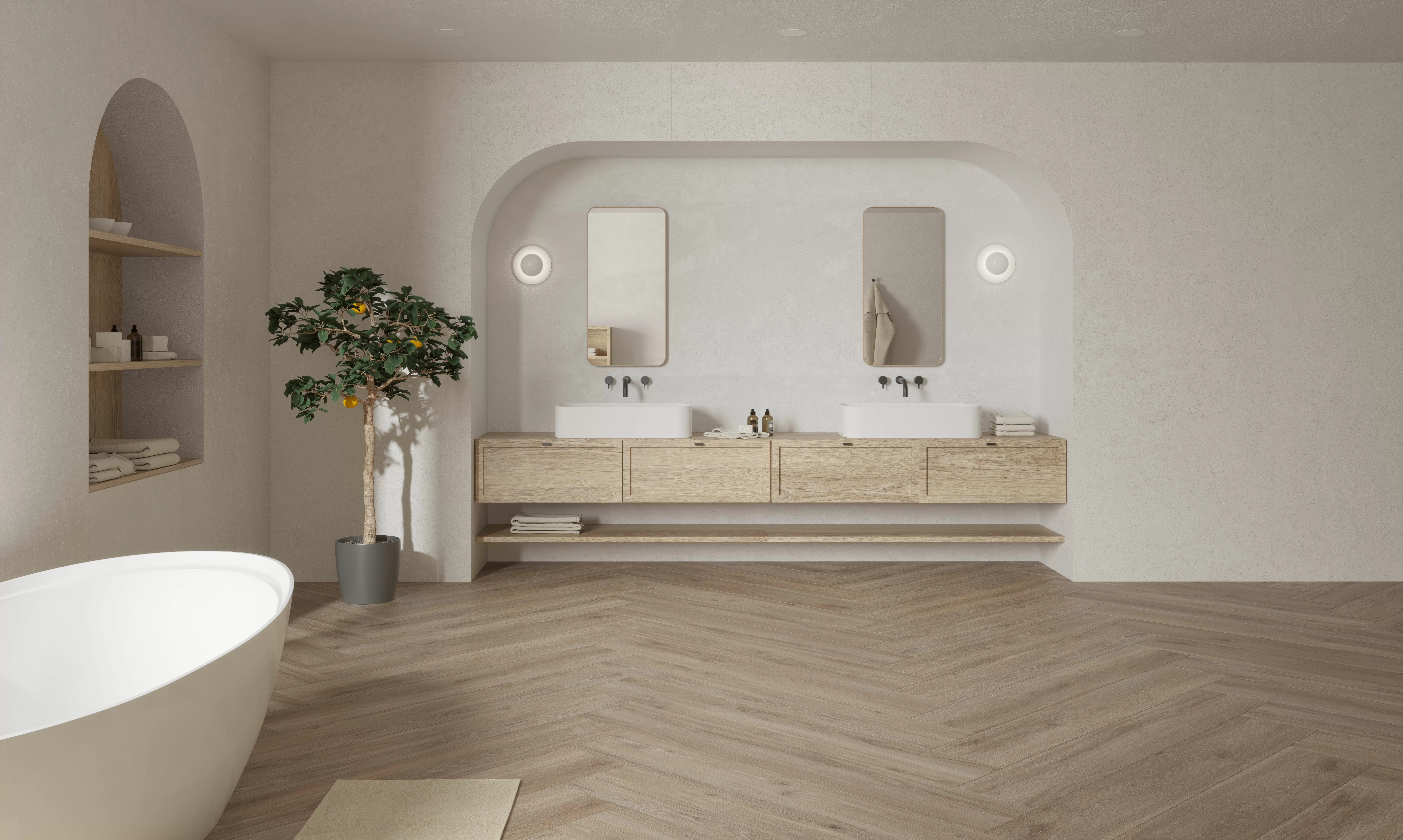 Плитка 32892 Verbier Taupe Decor SP/333X100/R 33.3x100