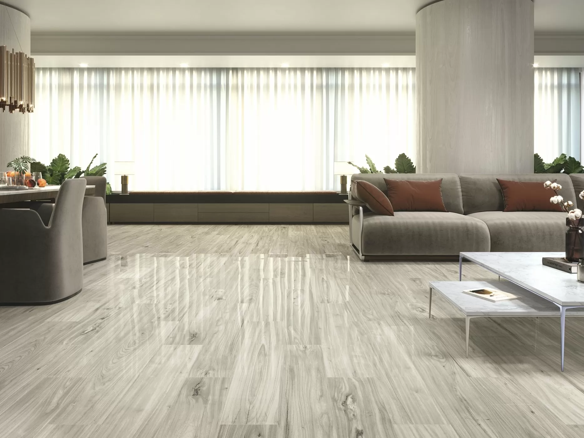 Керамогранит Spazio Sky Pulido R 20x120