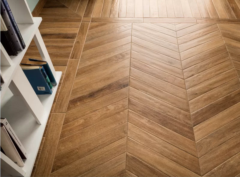 Керамогранит J86582 Vintage Brune CHEVRON 7,5x40,7