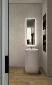 Плитка RA1N Mixed Verde Decoro Fiori di Pesco A Rett. 40x120