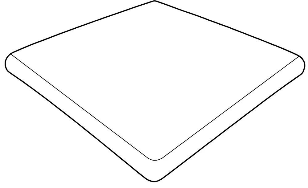 Клинкерная плитка 906165 Ступень угловая Petra Anti-Slip Orce 33x33