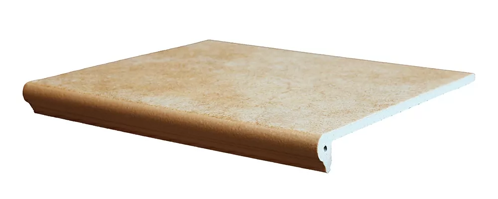 Клинкерная плитка Ступень флорентийская Gold Braun 36x32x9,5
