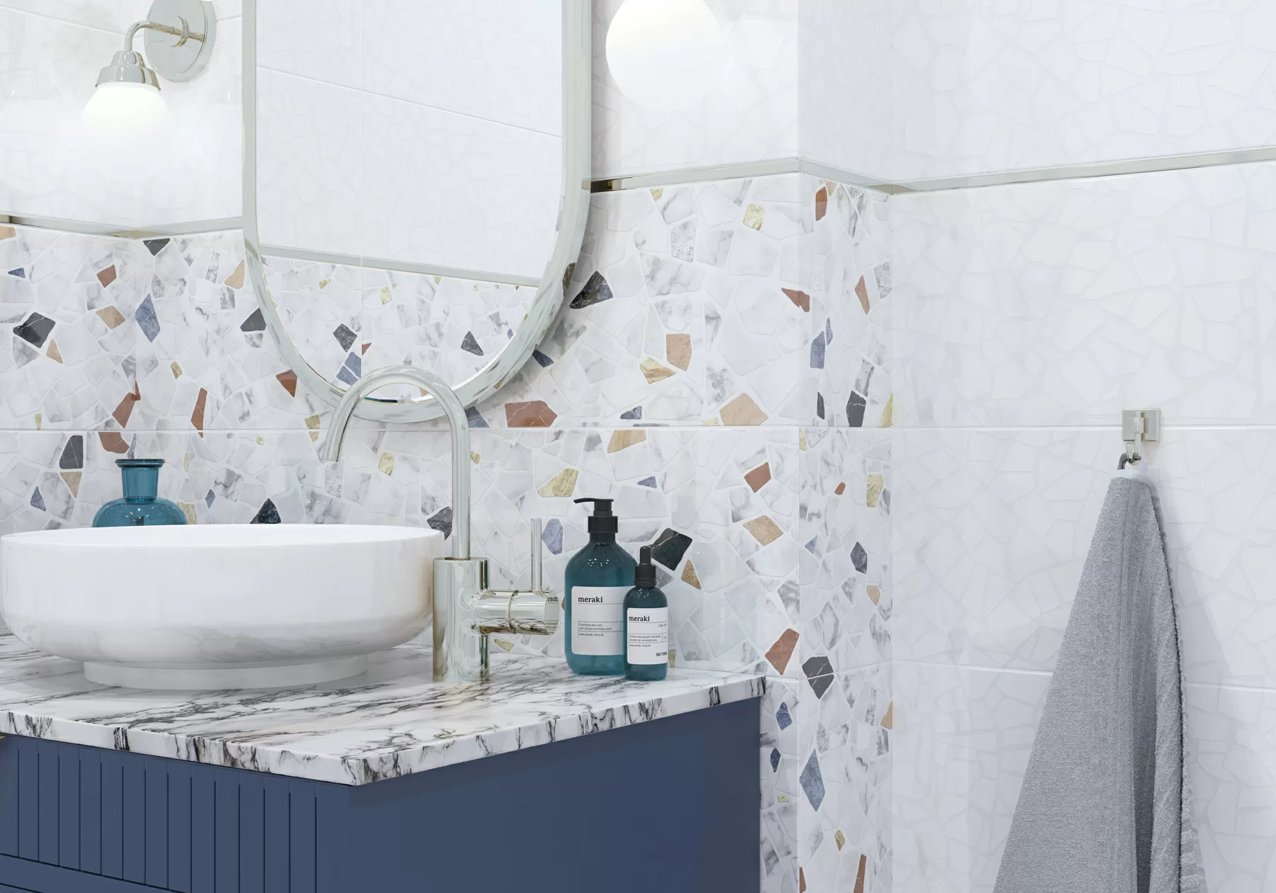Плитка WT9SML55 Smalta Mix 249x500