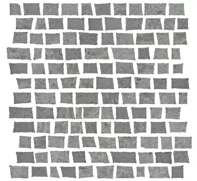 Мозаика 1062375 Mosaico Costruire Random Metallo Titanio 30х30
