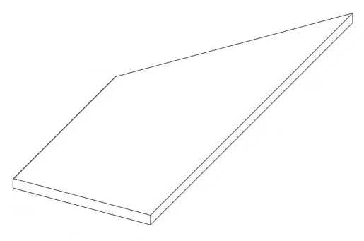 Керамогранит 620090000798 Drift Grey Lineare Angolo Sx 30x60