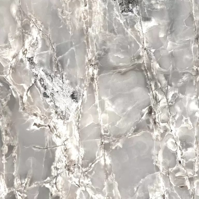 Керамогранит 765425 Onyx&More Silver Blend Satin Ret 80x80