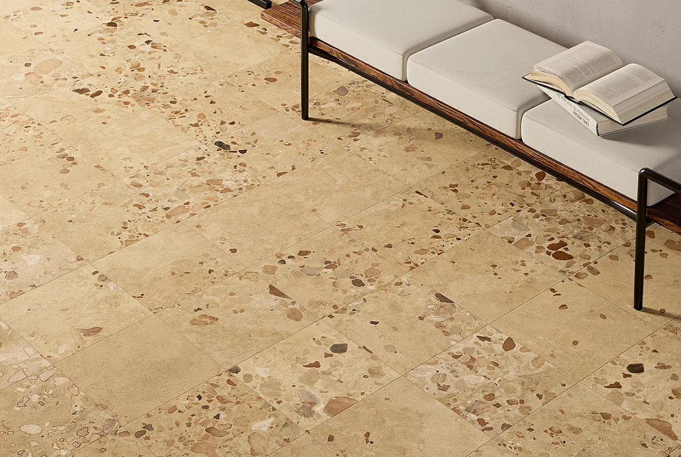 Керамогранит 0SC903R I Cocci Siciliani Grigio Nat Rett 90x90