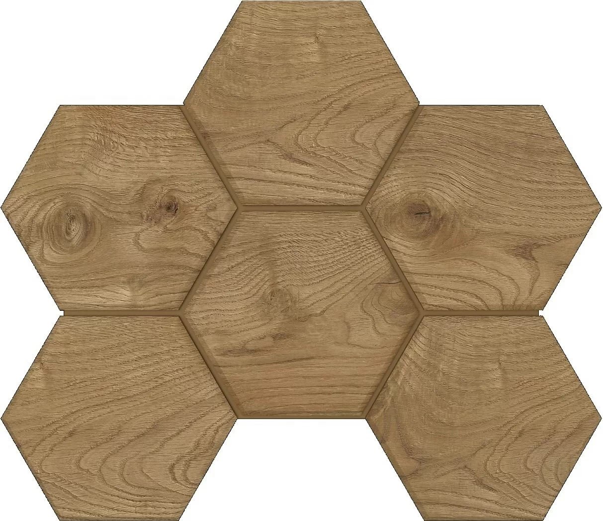 Мозаика Мозаика SI04 Selection Hexagon неполированная 25x28.5x1.0