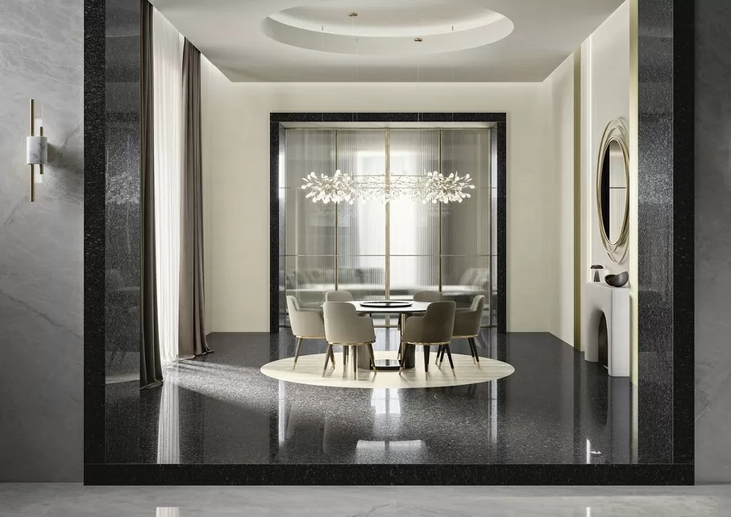 Керамогранит L175601MF6 Graniti Celeste Aran Lappato 75x150