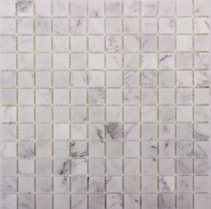 Мозаика DAO-636-23-4 Carrara камень 2,3х2,3 30х30
