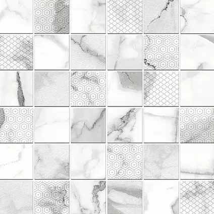 Мозаика ARABESCATO BIANCO DECOR MOSAIC 30x30