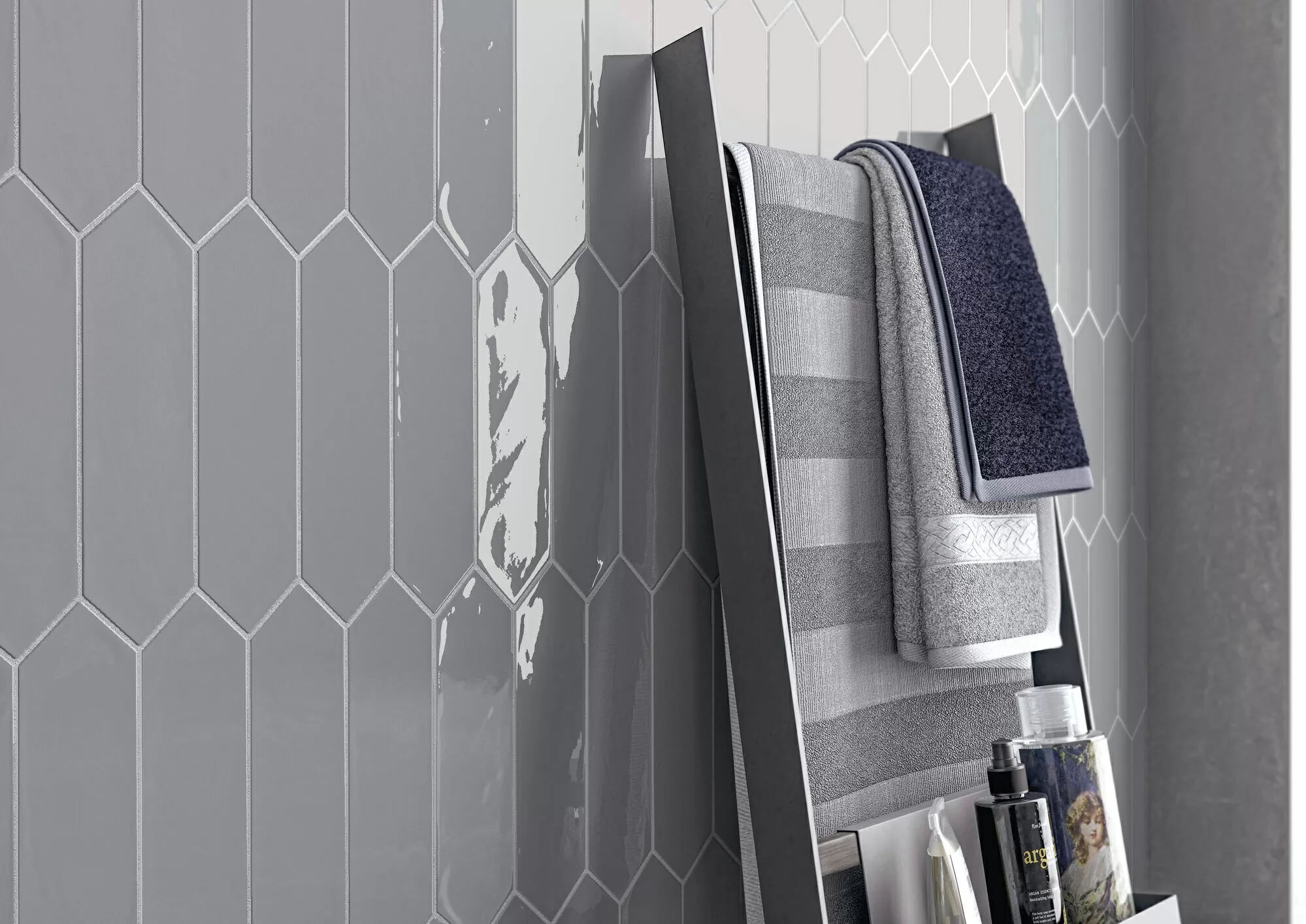 Плитка Kane Picket Grey 7.5x30