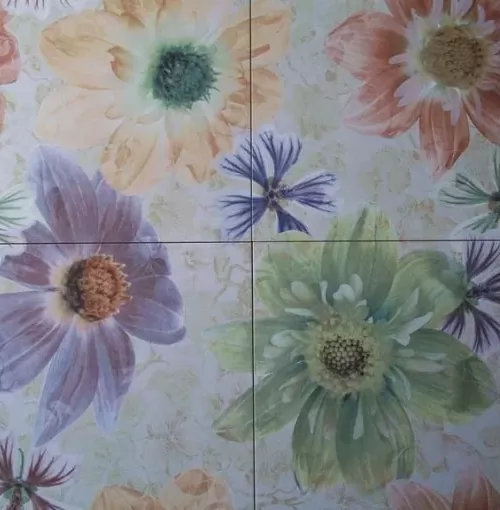 Плитка Bercy Gris Decor (комплект из 4-х шт) 45x45
