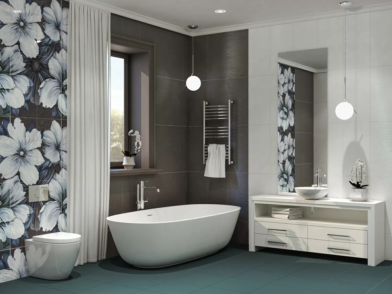 Плитка Мозаика Devore Gris 30x30.4