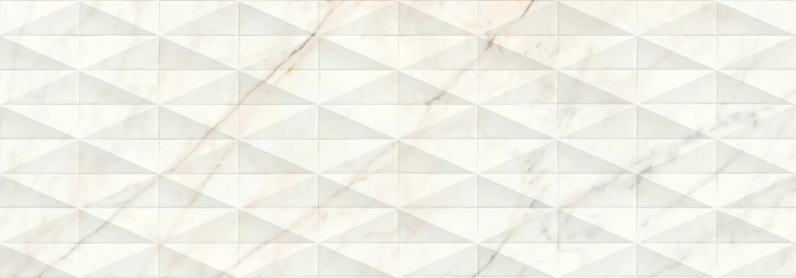 Плитка M71S Allmarble Wall Golden White Struttura Pave Lux 3D 40х120