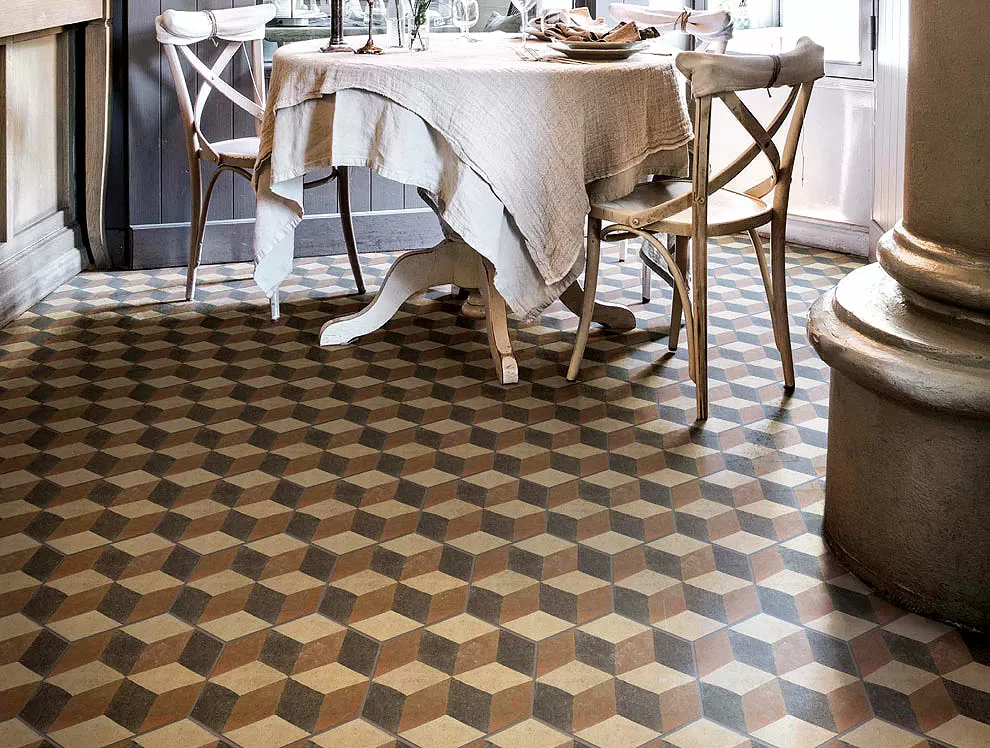 Керамогранит fK6I Firenze Deco Grey 21,6*25 SAT