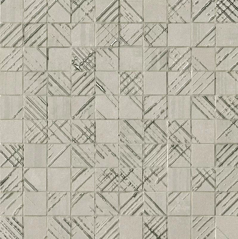 Мозаика fOY2 Bloom Metal Grey Silver Mosaico 30,5x30,5