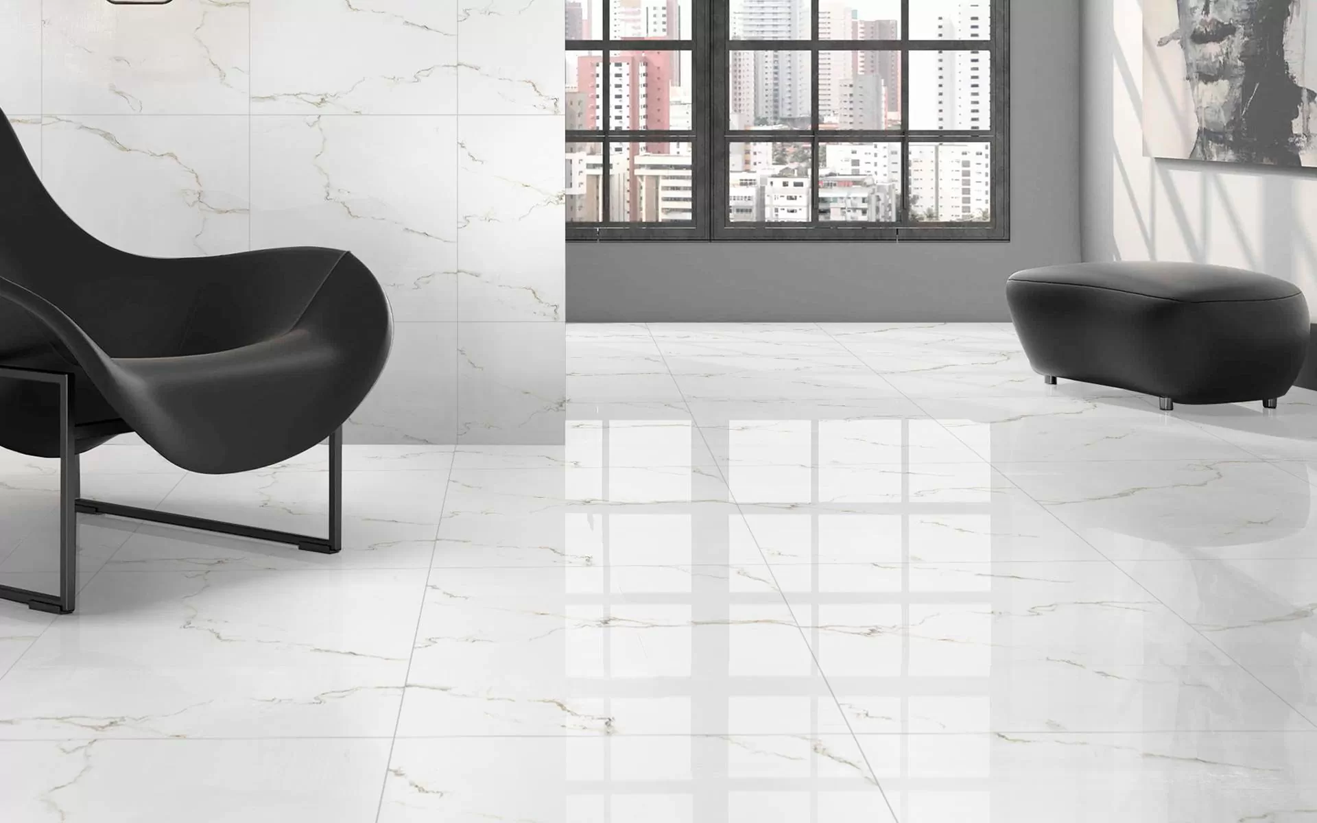 Керамогранит 00-00000148 Bianco Carrara полированный 60х60