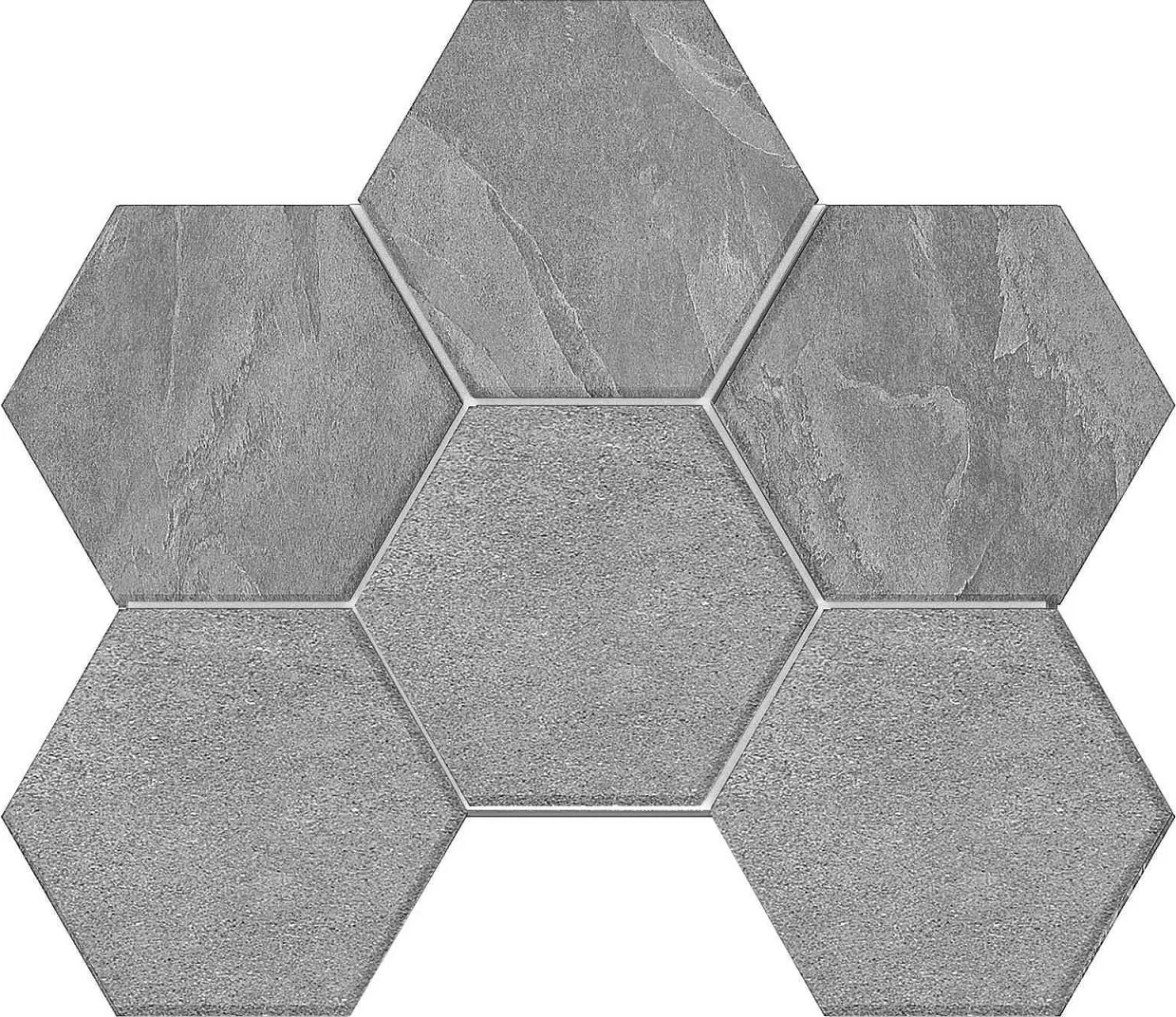 Мозаика Мозаика LN03/TE03 Luna Hexagon неполированная 25x28.5
