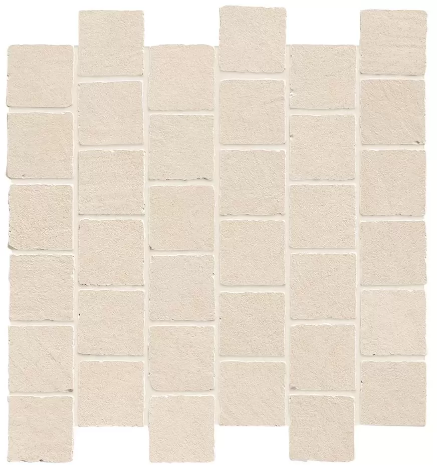 Мозаика A7CF Boost Natural Kaolin Mosaico Tumbled 31x31